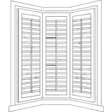 Bay Window Shutters