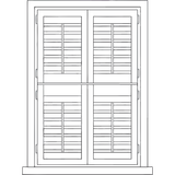 Tier on Tier Shutters