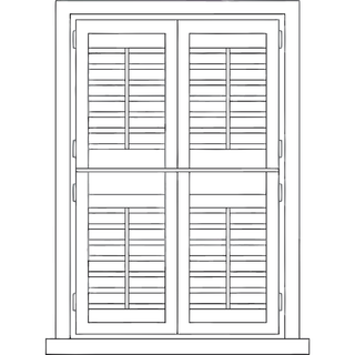 Tier on Tier Shutters