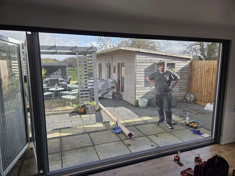 BlindScreen installation by Greystone Shutters